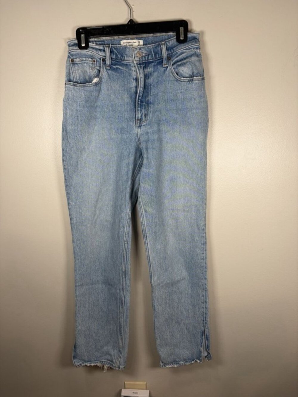 Abercrombie & Fitch 90s Straight Curve Love Jeans Womens 28 Short High Rise